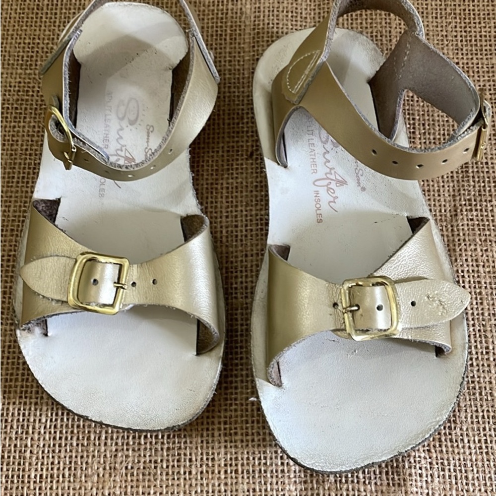 Sun San Surfer Kids Sandals - Gold